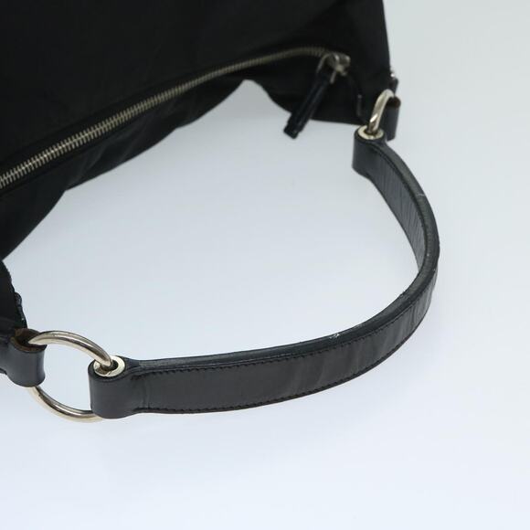 PRADA Shoulder Bag Nylon Black - Picture 7 of 12